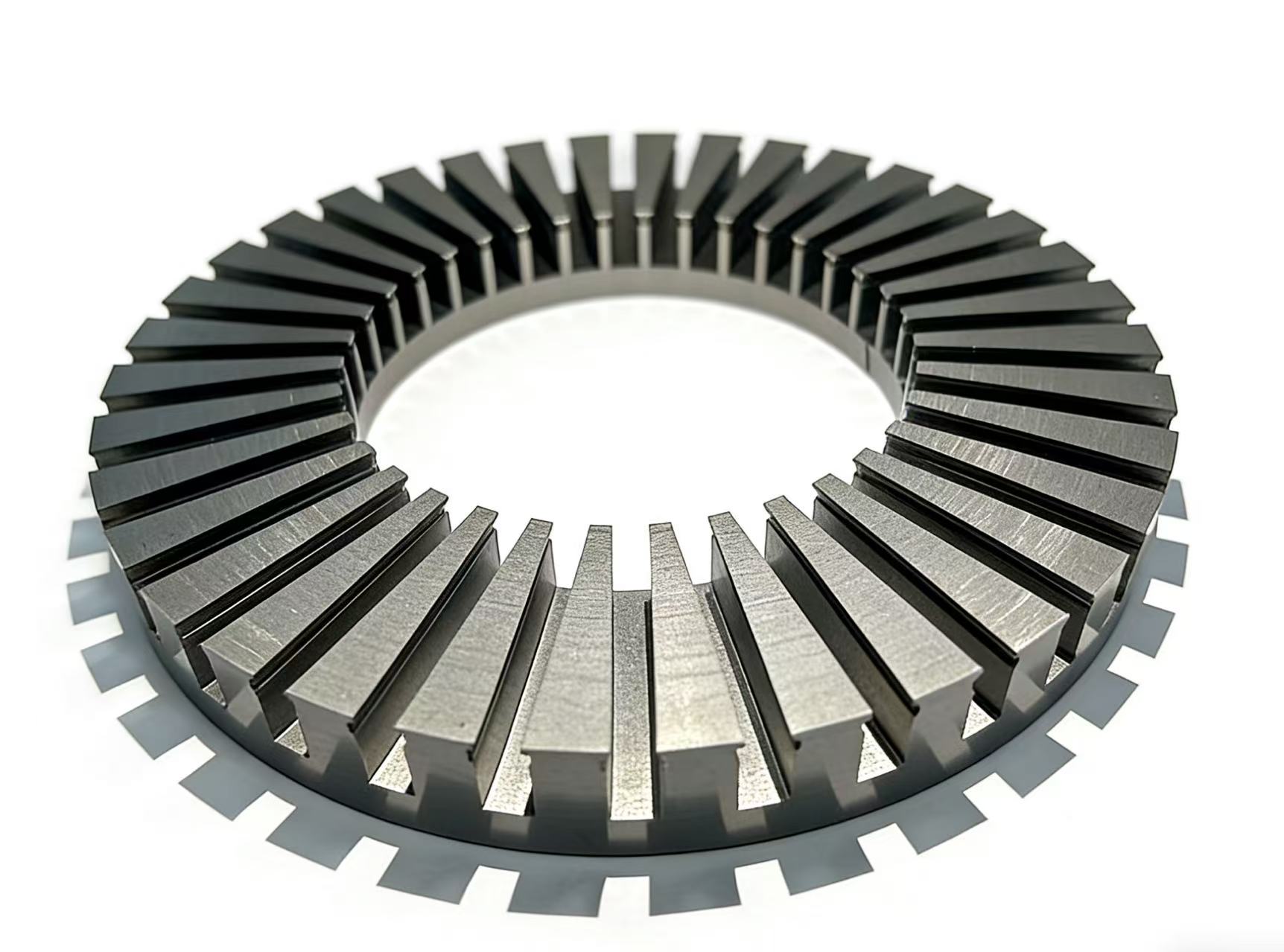 Advantages and applications of self-adhesive coating technology for ultra-thin silicon steel.